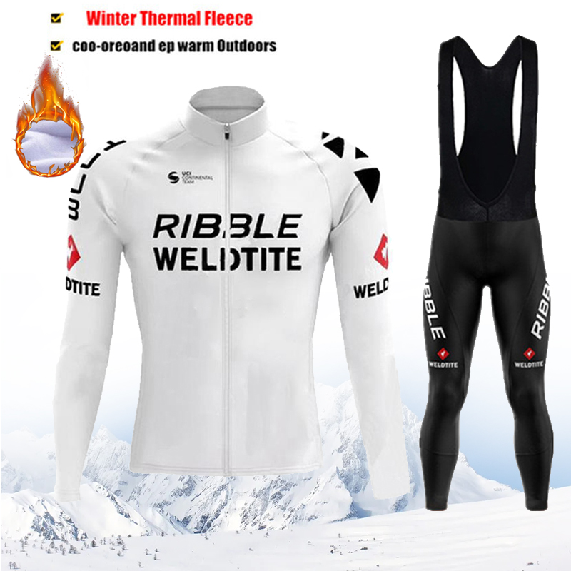 Cycling Gear Brands - Winter Thermal Fleece Cycling Jersey Men's