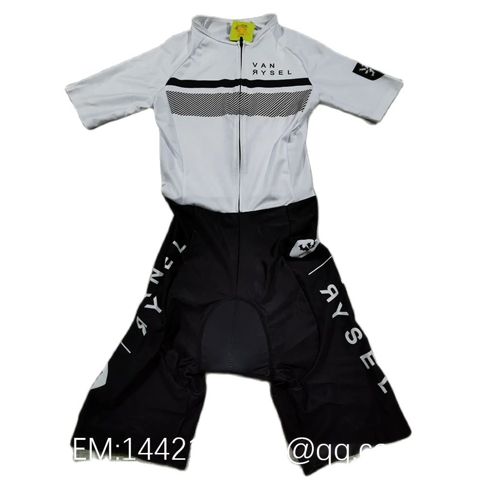 Vanrysel White/black One-piece - Cycling Gear Brands 评论和价格