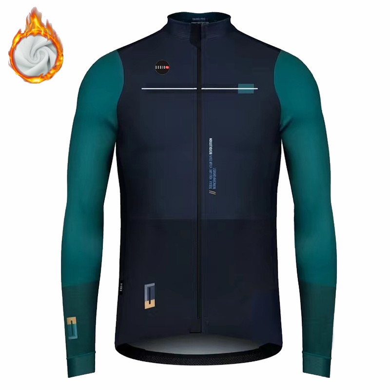 Winter Cycling Men's Long Slee - Cycling Gear Brands 评论和价格